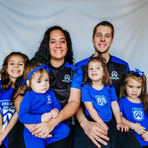 Matt Major et sa famille