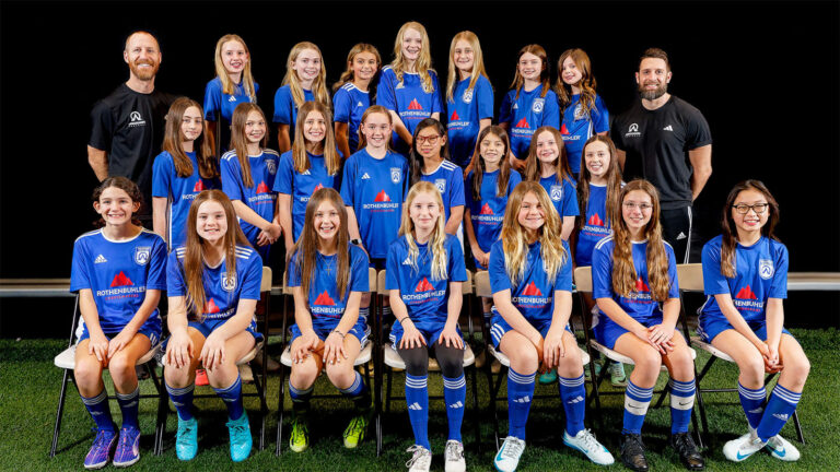 &Eacute;quipe f&eacute;minine bleue de l'AFC OH 2014