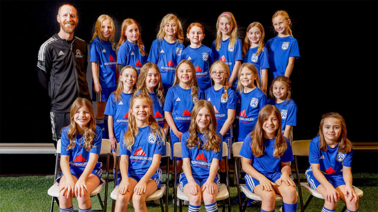 &Eacute;quipe f&eacute;minine bleue de l'AFC OH 2015