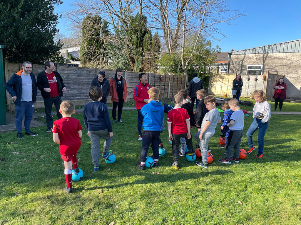 great britain community football outreach