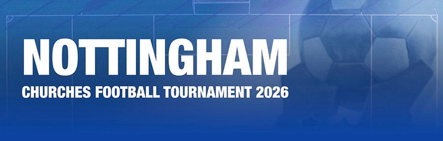 nottingham churches football tournament banner