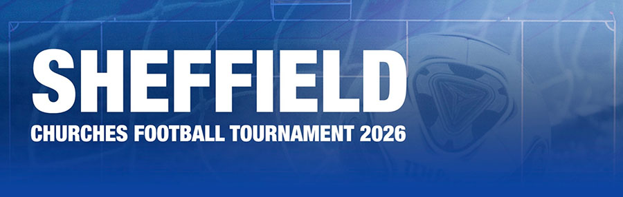sheffield churches football tournament banner