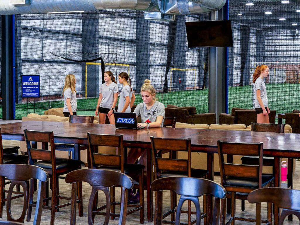 hangout area at Ambassadors Cleveland OH training center